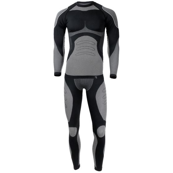 Black Snake Python Black Herren Funktionsunterwäsche Set
