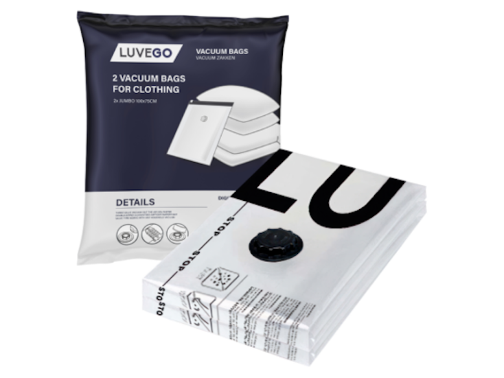 Luvego 100 x 75 Satz mit 2 Vakuumbeuteln