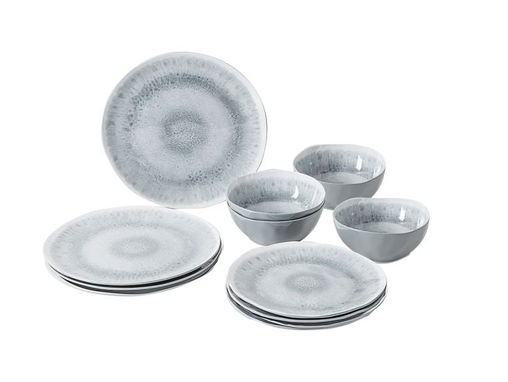 Brunner Midday Pearl 12-teiliges Geschirrset