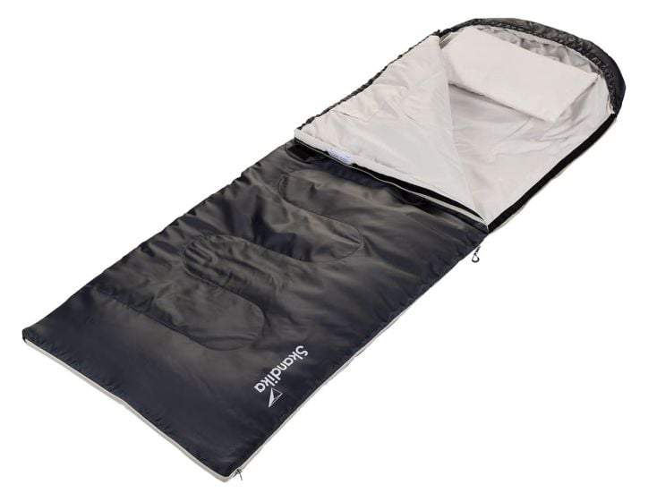 Skandika Skye Rechteckiger Schlafsack Reißverschluss rechts