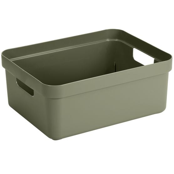 Sunware Sigma home 24 Liter Aufbewahrungsbox - Darkgreen