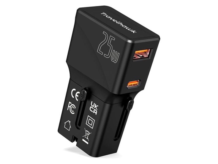 Travelhawk Internationaler Reiseadapter - Black
