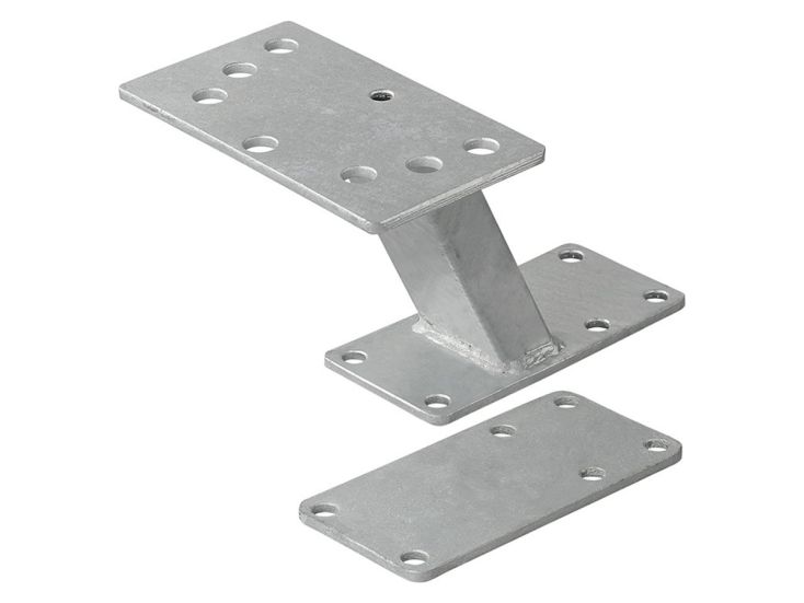 ProPlus Ersatzradhalter mit Montageplatte - 23 x 16 x 17 cm