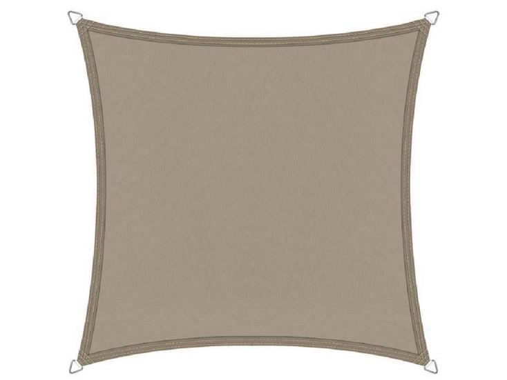 Buitenkado 2,5x2,5m taupe sonnensegel wasserdicht