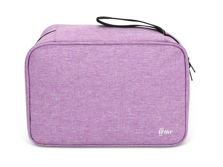 Hikr Kulturbeutel mit Haken – Extra geräumig - Pink