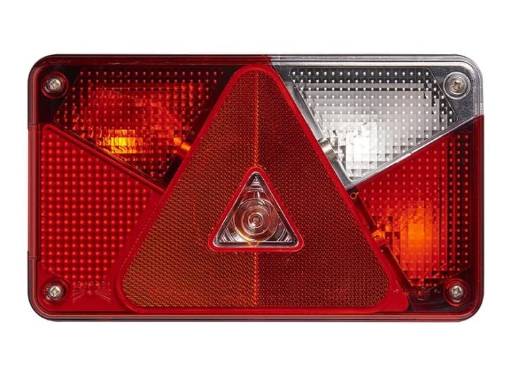 Aspöck Multipoint V Rechts Rücklicht - 6 Funktionen