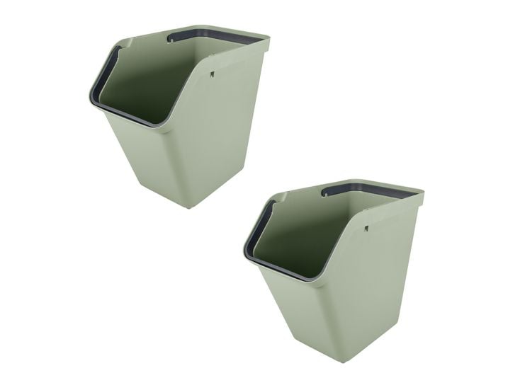 Sunware Sigma home 40 Liter green Sortiereinheit - Set von 2