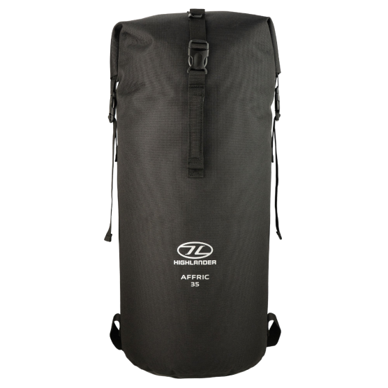Highlander Affric 35L wasserdichter Rucksack - Schwarz
