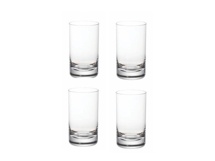 By Caryl 260 ml Set von 4 Kunststoff Trinkgläser.