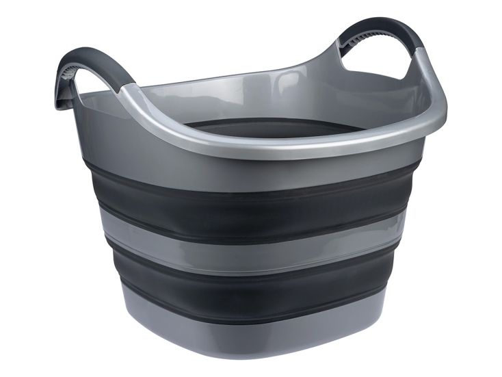 Abbey Camp faltbarer Wäschekorb – 50 Liter