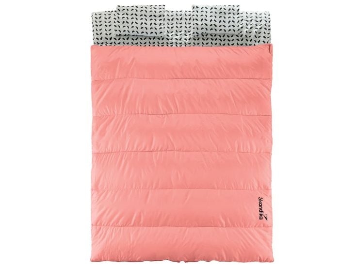 Skandika Iceland Double Deckenschlafsack - Pink