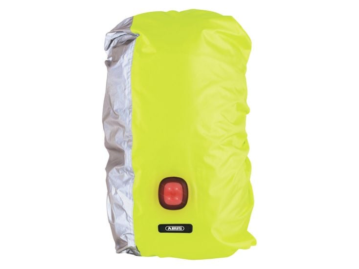 Abus Lumino Night Yellow 20-25 Rucksack-Regenhülle