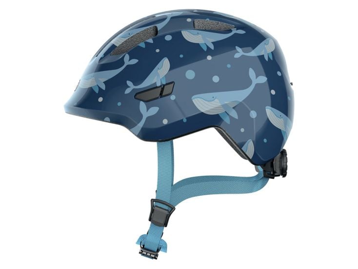 Abus Smiley 3.0 Blue Whale Kinderfahrradhelm
