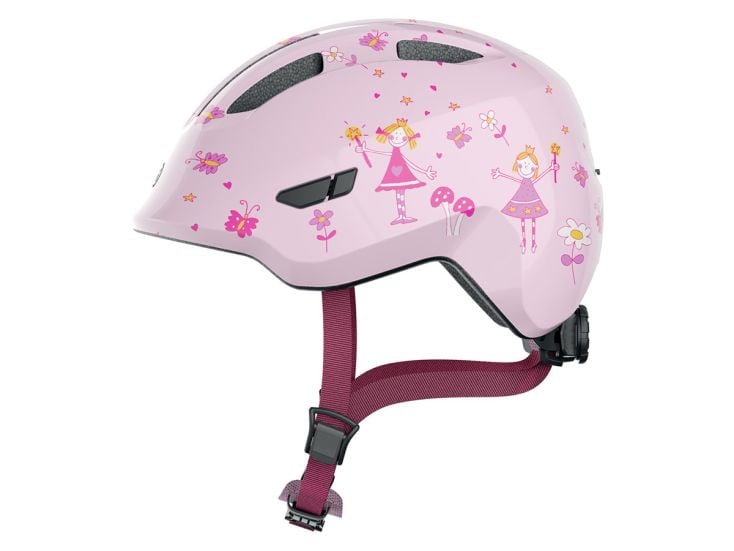 Abus Smiley 3.0 Rose Princess Kinderfahrradhelm