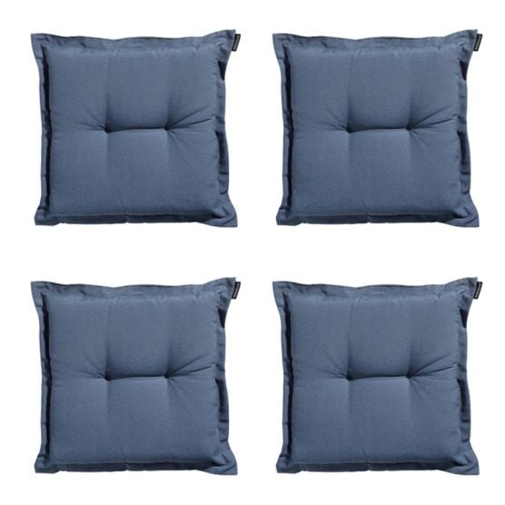 Madison Panama Saphirblau Sitzkissen - 4er Set