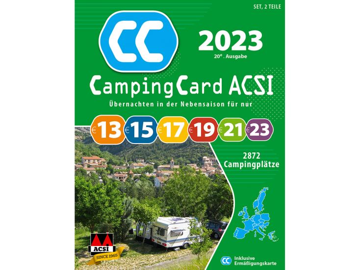 ACSI 2023 Campingcard DE