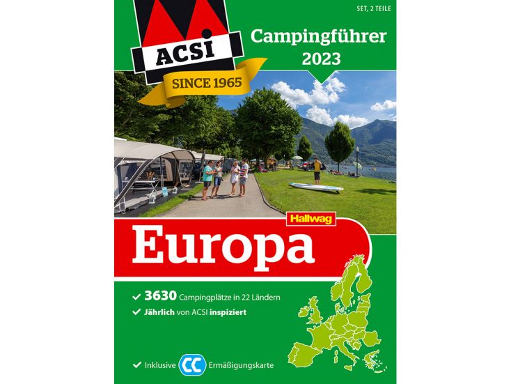 ACSI 2023 Europa Campingführer