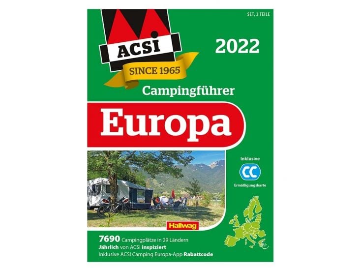 ACSI 2022 Europa Campingführer