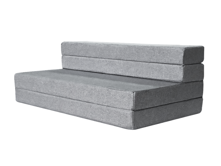 K'Foam 135 x 190 Klappbares Schlafsofa mit Matratze