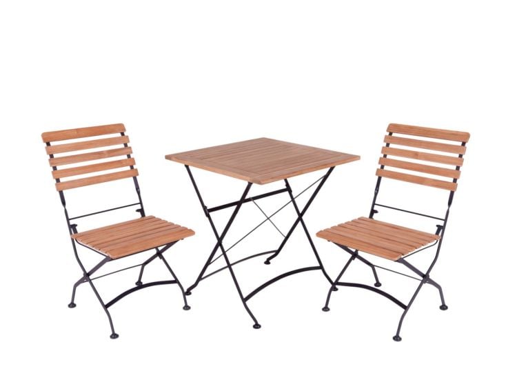 MaximaVida Toscana quadratisches Bistro-Set ohne Armlehne - 70 cm