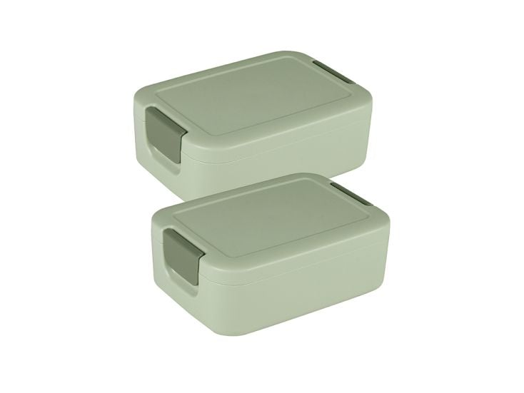 Sunware sigma home Food 2er-Set Lunchbox klein - grün