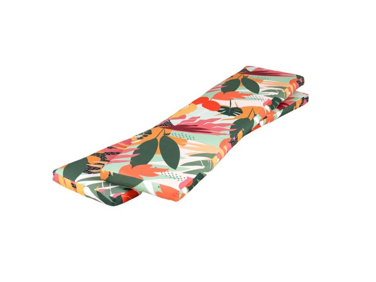 MaximaVida Vaiana set van 2 Picknicktischkissen - 146 x 30 x 4 cm