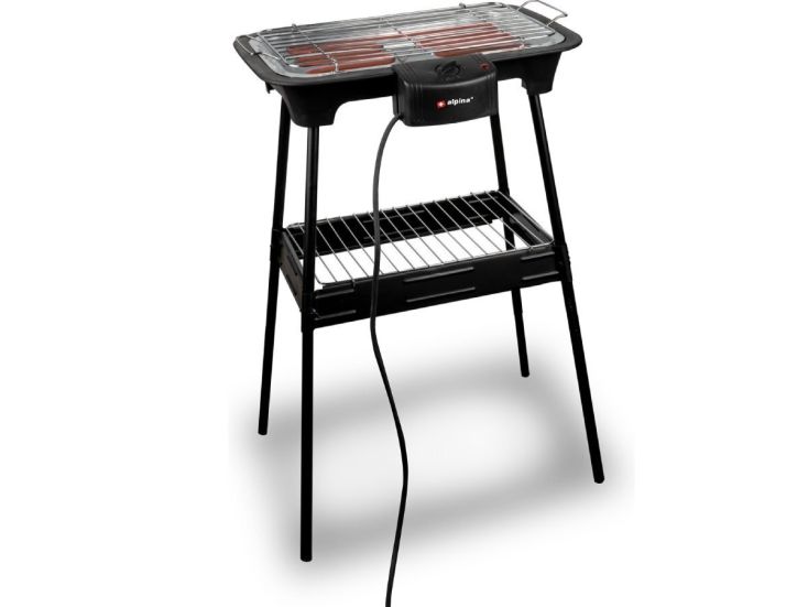 Alpina 2000W 2-in-1 Elektrogrill