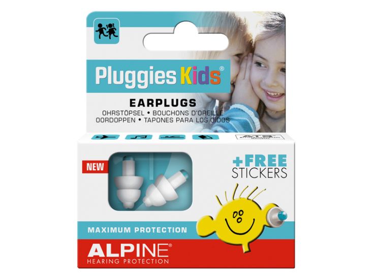 Alpine Pluggies Kinder Ohrstöpsel