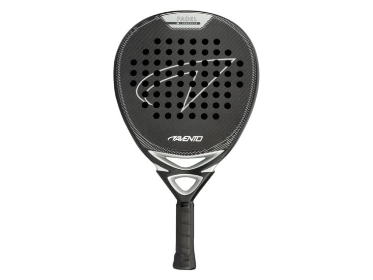 Avento Vencedor Schwarz/Silber Padelschläger