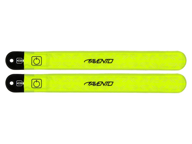 Avento reflektierende Slap-On LED Armbänder