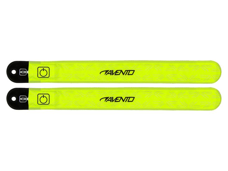 Avento reflektierende Slap-On LED Armbänder