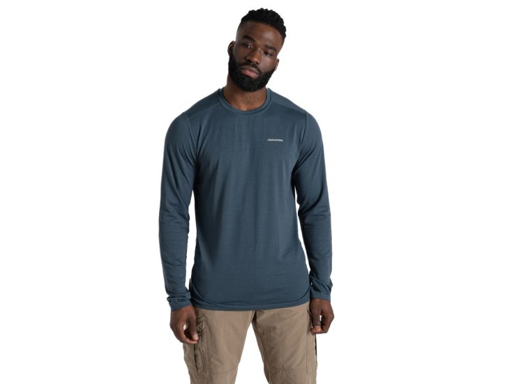 Craghoppers Nosilife ABEL Herren T-Shirt - Blue