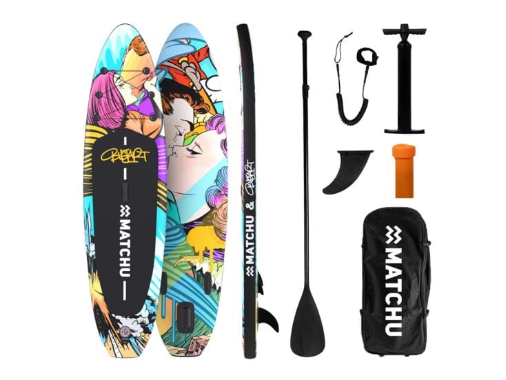 Matchu x Bustart Aufblasbares SUP-Board – Limited Edition
