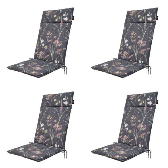 Madison Donna Canvas Eco+ Gartenstuhlkissen - 4er-Set