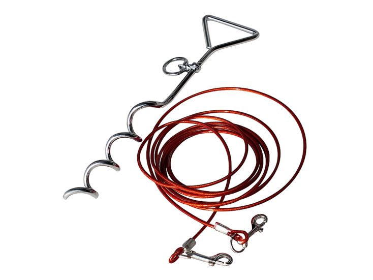 EveBase Hundeleine mit 4 Meter Kabel