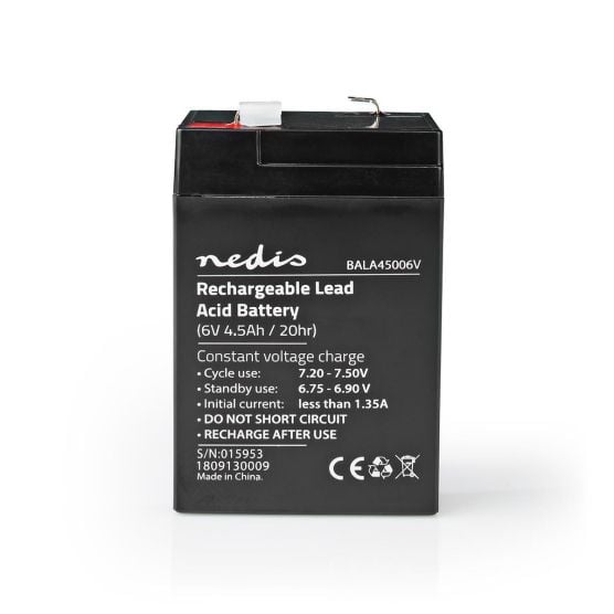 Nedis BALA45006V Wiederaufladbare Blei-Säure-Batterie