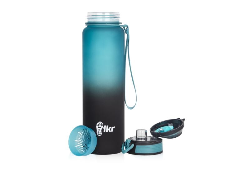Hikr® Wasserflasche mit Fruchtfilter - 1 Liter
