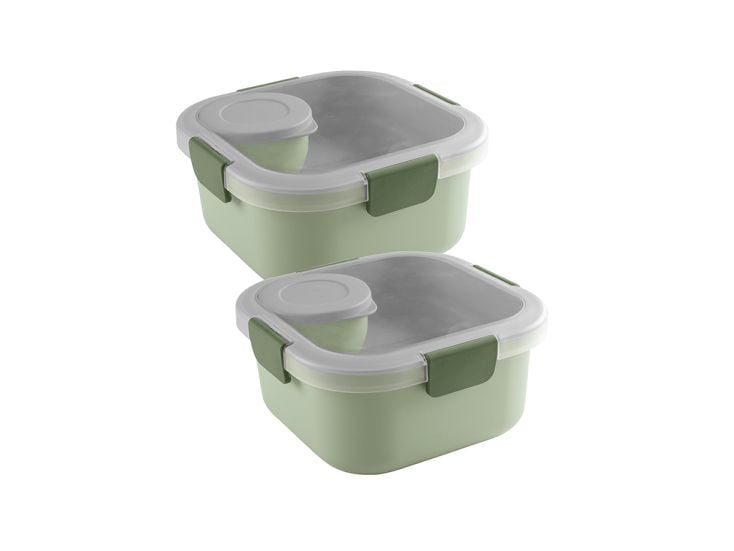 Sunware sigma Home Food 2er-Set Lunchbox - grün