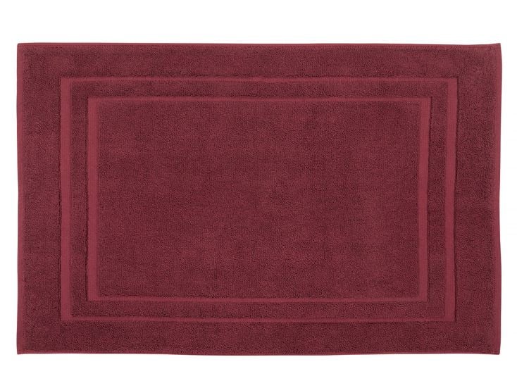 DoubleDry Hotel 50 x 80 cm Badematte - Bordeaux
