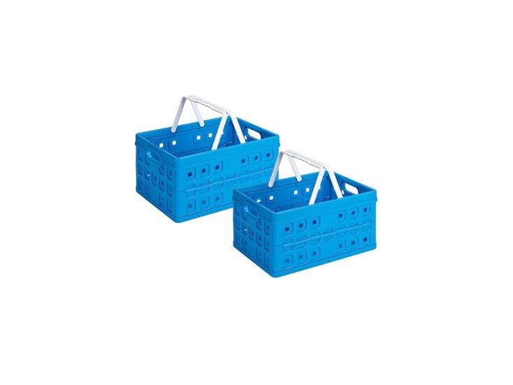 Sunware Square 32 Liter Klappbox mit Griff - Blue
