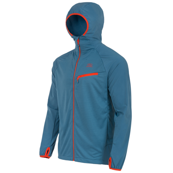 Highlander Tactical Hirta Hybrid blauer Herren Midlayer