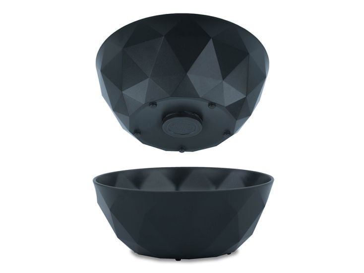 Silwy ⌀16 cm Set von 2 Magnet-Kunststoffbowls - Grey