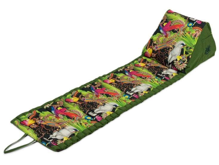 Besarto Strandmatras - Paradise bird  Army green