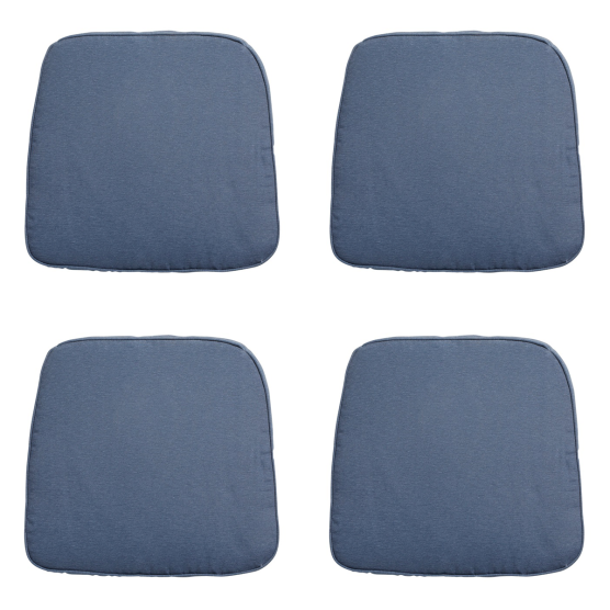 Madison Panama Saphirblau Sitzkissen - 4er Set