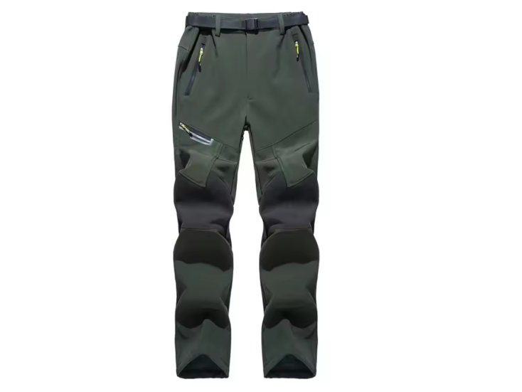 Hikr Wasserdichte Herren-Fleecehose - Green