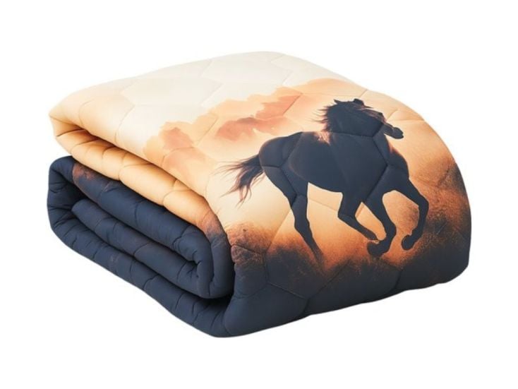 Happybed Terra plains horses Bettdecke - 240x220 cm