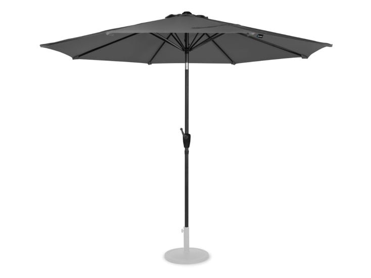 VONROC Recanati Ø300 cm Premium Stocksonnenschirm - Grey