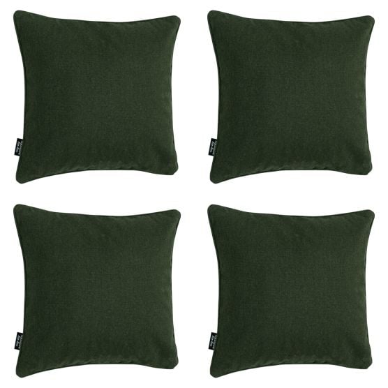 Madison Green Canvas Eco+ Dekokissen - 4er-Set