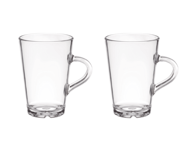By Caryl 295 ml set von 2 Kunststoff Teegläser