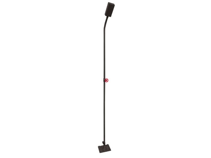 Magma Schwarz Edelstahl gartendusche